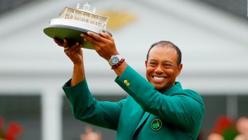 Woods gana su quinta chaqueta verde en Augusta