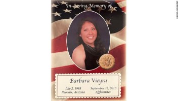 Barbara Vieyra, Soldado, Deportada, Muerta, Afganistán