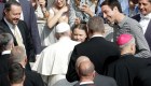 Líder ambientalista adolescente conoció al papa