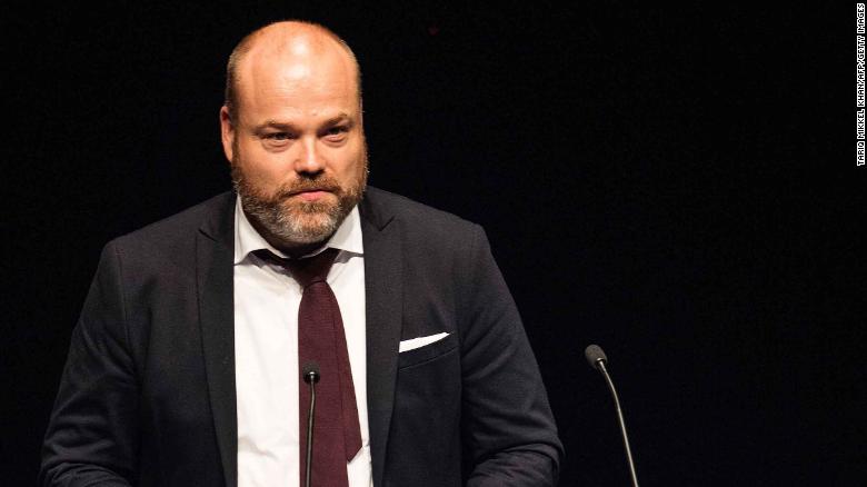 This picture taken on August 21, 2017 shows Bestseller CEO Anders Holch Povlsen during an event in Aarhus, Denmark. - The Bestseller company confirmed on April 22, 2019, that the Holch Povlsen couple lost three of their children in the attacks in Sri Lanka. The death toll from bomb blasts that ripped through churches and luxury hotels in Sri Lanka rose dramatically April 22 to 290 -- including dozens of foreigners -- as police announced new arrests over the country's worst attacks for more than a decade. (Photo by Tariq Mikkel Khan / Ritzau Scanpix / AFP) / Denmark OUT (Photo credit should read TARIQ MIKKEL KHAN/AFP/Getty Images)