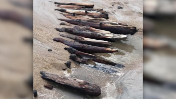 Descubren restos de centenaria embarcación