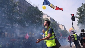 París: Violentas protestas por el Día del Trabajo