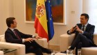 Pedro Sánchez se reúne con el líder del Partido Popular