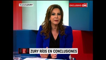 Zury Ríos: "No tenían pruebas contra mi padre"
