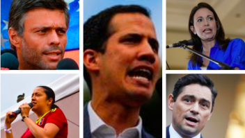 Representantes oposición venezolana