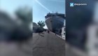 Crucero se estrelló contra barco turístico en Italia