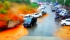 Estremecedor video de deslizamiento de tierra en China