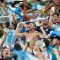 Aficionados argentinos confían que la "albiceleste" vencerá a Brasil