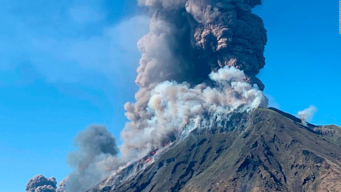 La furia del volcán Stromboli: hubo un muerto tras la erupción