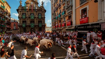 Heridos tras segundo encierro del festival San Fermín