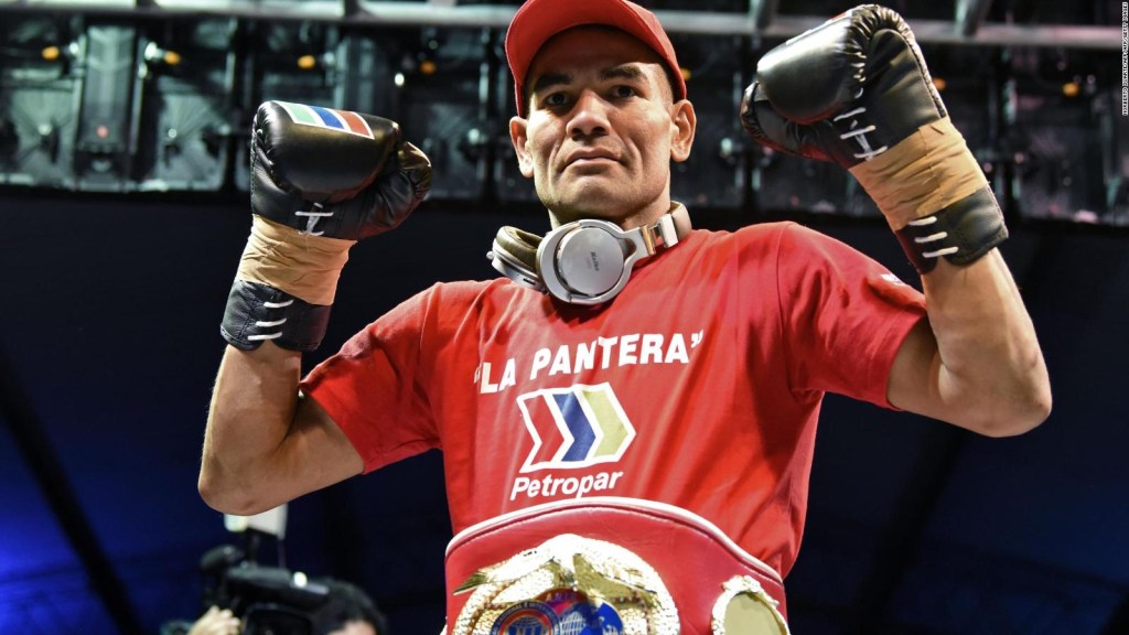 "La Pantera" Moray, campeón sudamericano de boxeo desde la cárcel