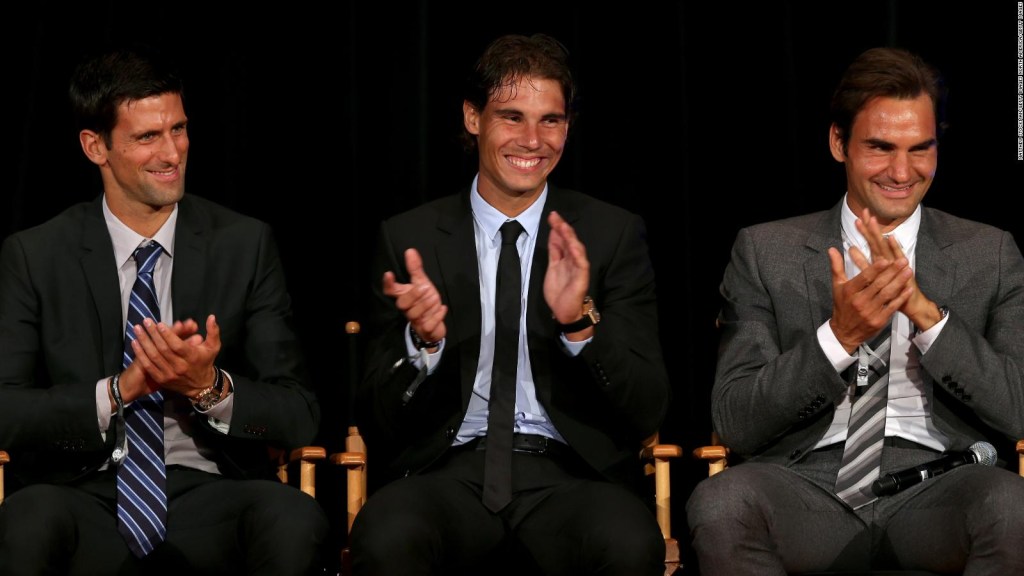 El dominio de Federer, Nadal y Djokovic en el tenis mundial