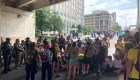 Protestas contra la deportación frente a ICE en Washington