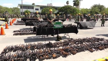 ¿Hace México lo suficiente contra el tráfico de armas?