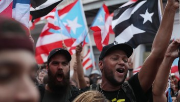 El festejo en Puerto Rico por la renuncia de Rosselló
