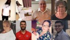 Rostros de las víctimas de los tiroteos en Texas y Ohio