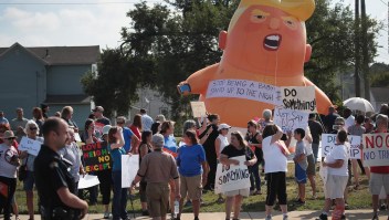 Trump en Dayton y El Paso: una visita polarizada y cuestionada
