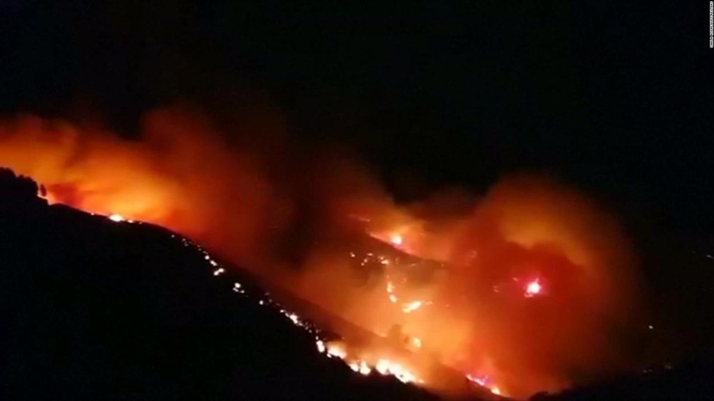 Fuego afecta 1.000 hectáreas en Gran Canaria