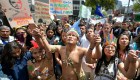 protesta bogota vs bolsonaro incendios amazonas
