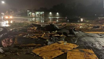 Tornado obliga a evacuar un hospital