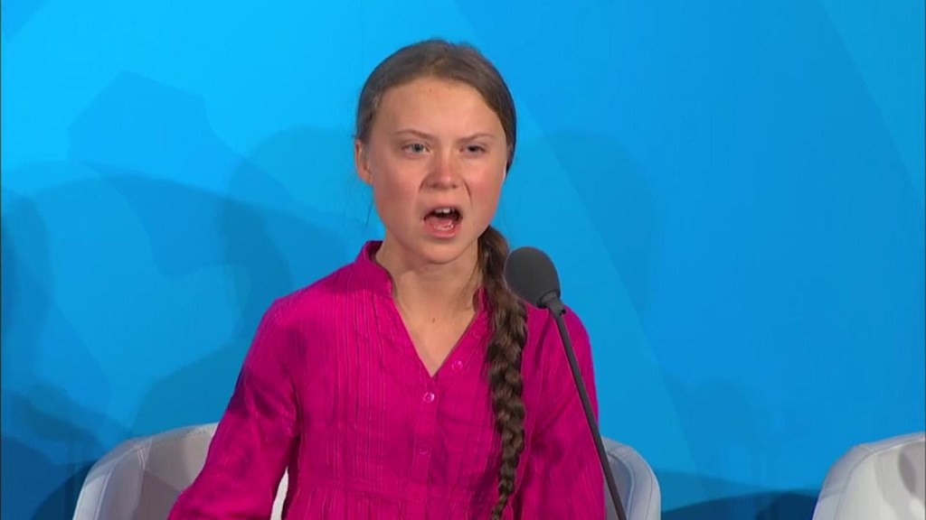 El mensaje de Greta Thunberg