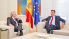 Alberto Fernández se dijo entusiasmado tras reunión con Pedro Sánchez en España