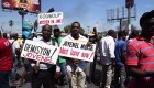 Manifestantes exigen renuncia del presidente de Haití
