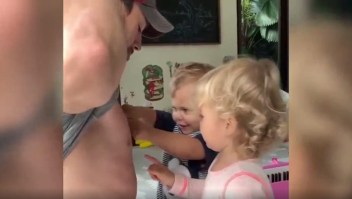 El tierno video de Enrique Iglesias con sus hijos