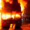 Caos en Santiago: incendios, saqueos y barricadas