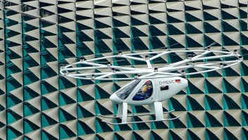 Volocopter realiza vuelos de prueba de su taxi volador