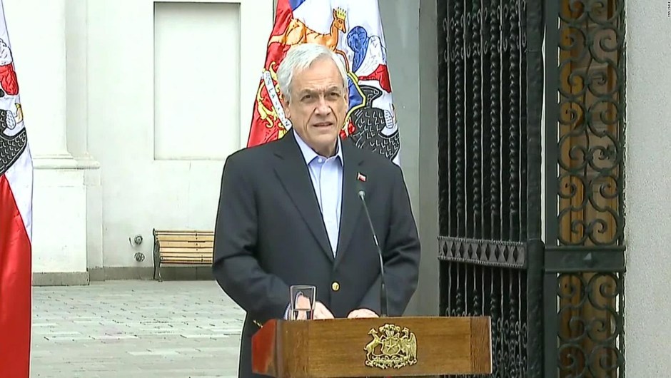 Presidente de Chile pide la renuncia de los miembros de su gabinete