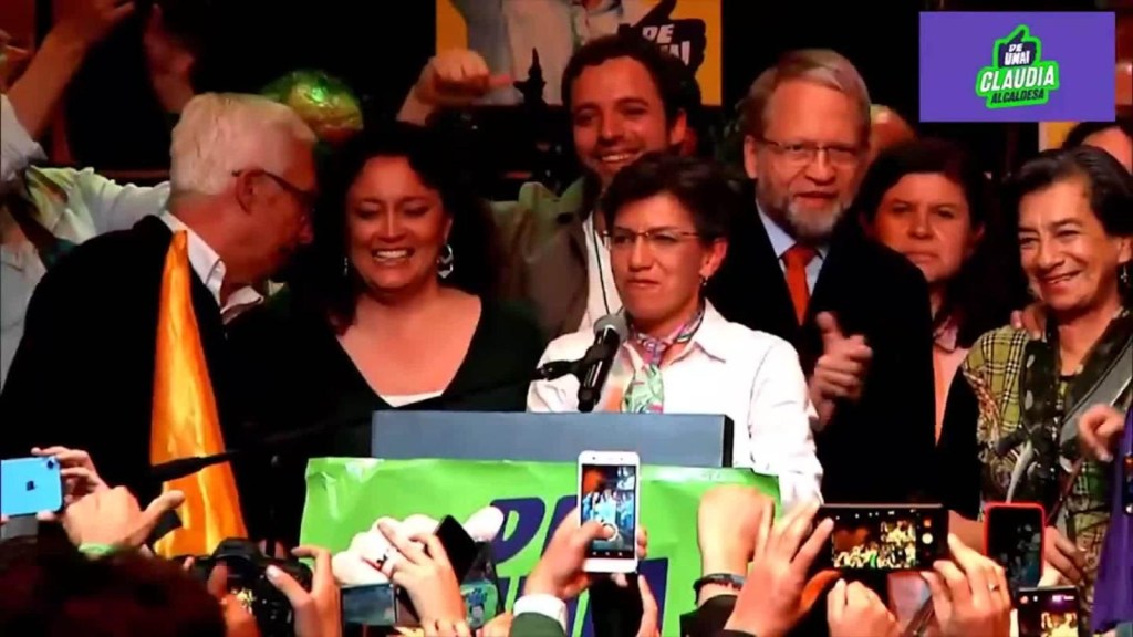 Claudia López, la candidata que hizo historia en Colombia