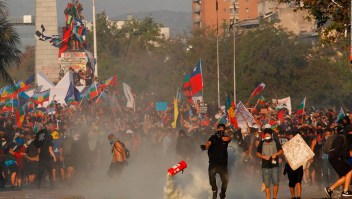 Cronología: un mes de protestas en Chile