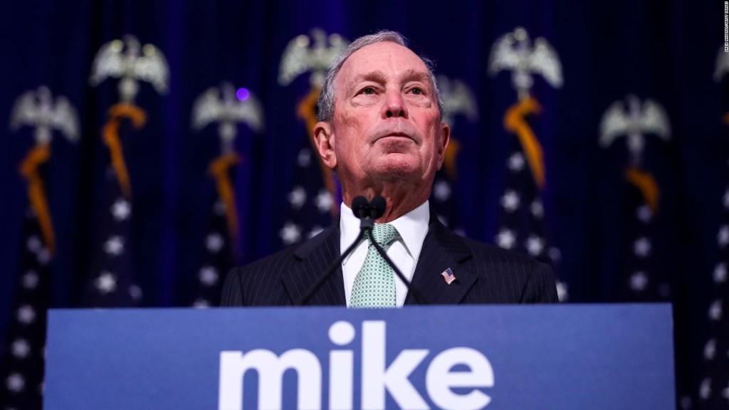 Aspirantes demócratas buscan opacar candidatura de Bloomberg