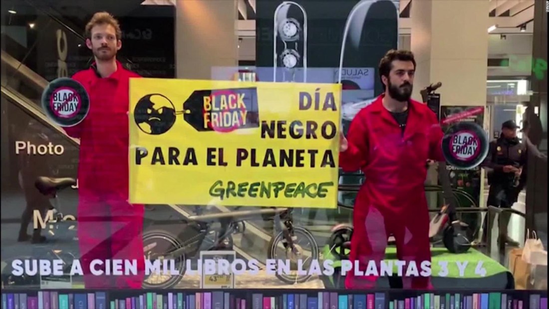 Madrid con protestas por Viernes Negro