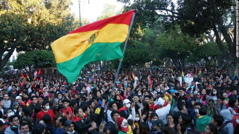 bolivia protestas evo morales elecciones