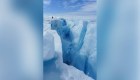 Una cascada en Groenlandia preocupa a los investigadores