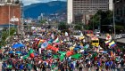 Hay protestas en Colombia a pesar del desarrollo económico
