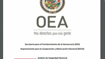 Informe final de la OEA sobre votaciones en Bolivia: irregularidades en Argentina