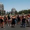 Mujeres protestan contra la violencia de género en Chile