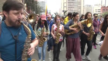 Músicos colombianos se manifiestan contra las políticas de Duque