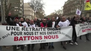 Nuevas protestas por reforma de pensiones en Francia
