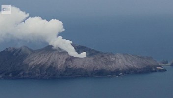 Relatan cómo fue la erupción de volcán en Nueva Zelandia
