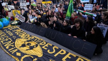 Manifestantes están insatisfechos tras el fin de la COP25