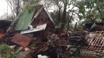 Tifón en Filipinas deja 3 muertos