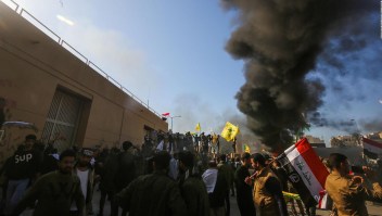 Embajada de Estados Unidos en Iraq es atacada