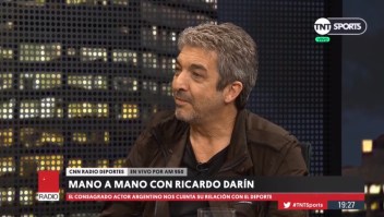 Ricardo Darín en CNN Radio: Gallardo, Maradona y el encuentro con Messi en Barcelona