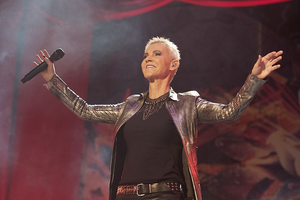 MADRID, SPAIN - NOVEMBER 18: Marie Fredriksson of Roxette performs on stage at Palacio de Vistalegre on November 18, 2011 in Madrid, Spain. (Photo by Carlos Alvarez/Getty Images)