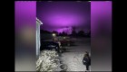 El cielo se tiñó de púrpura en un pueblo de Arizona