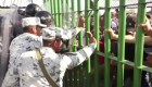 Tensión con migrantes en la frontera México-Guatemala